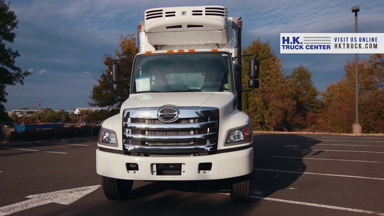 Hino 268A Refrigerator (Reefer) Truck Walkaround