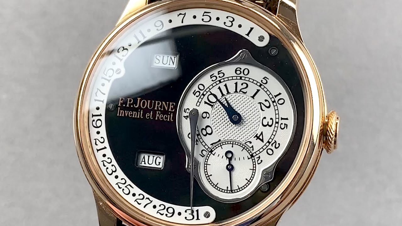 F.P. Journe Octa Calendrier Designed for Sincere Fine Watches Journe Watch Review | OCA G 38 A MP