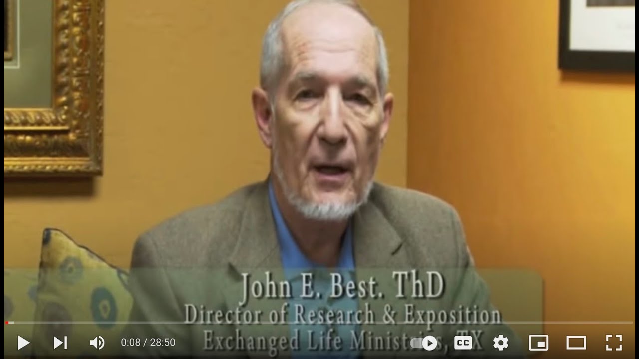 The Story of My Life in Christ - Dr. John Best (part 2)