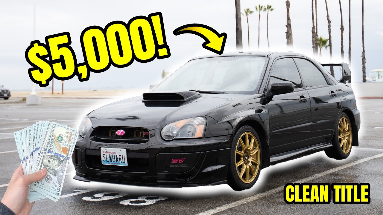 Buying the CHEAPEST SUBARU WRX STI in the WORLD!