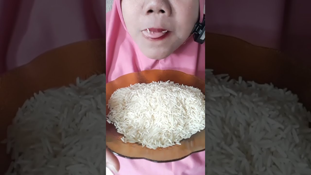 DYMA #shorts ASMR RAW RICE EATING| Compilation Vidios Raw Rice|asmrrawrice|asmrrawriceeating|rawrice