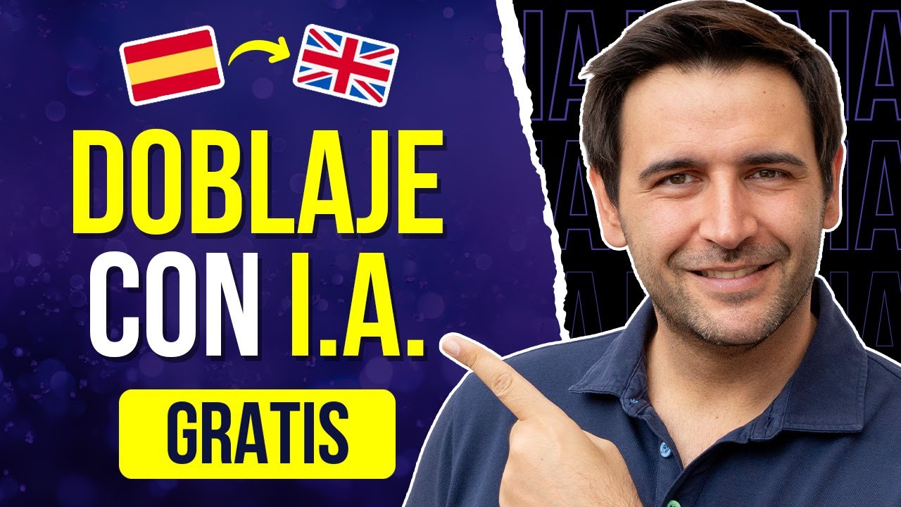 DOBLA VÍDEOS con IA (100% gratuito) 🚀 Traduce vídeos a OTROS IDIOMAS