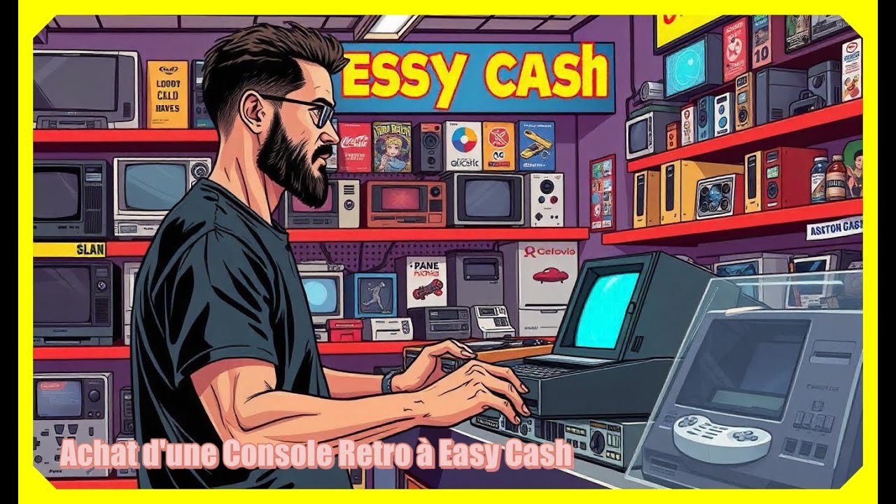 Achat d'une Playstation 2 slim a Easy Cash ! #easycash #achats #retrogaming