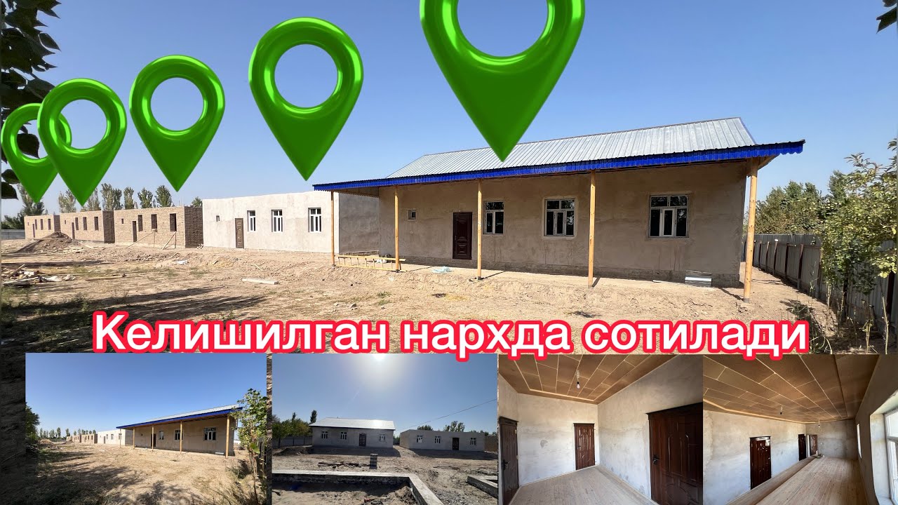 ХОВЛИ ЖОЙЛАР КЕЛИШИЛГАН НАРХДА СОТИЛАДИ 💧СУВ⚡️СВЕТ🔥ГАЗ🌊ОҚАР СУВДАН МУАММОСИ ЙЎҚ ✅👍🏘🏘🏘🏘