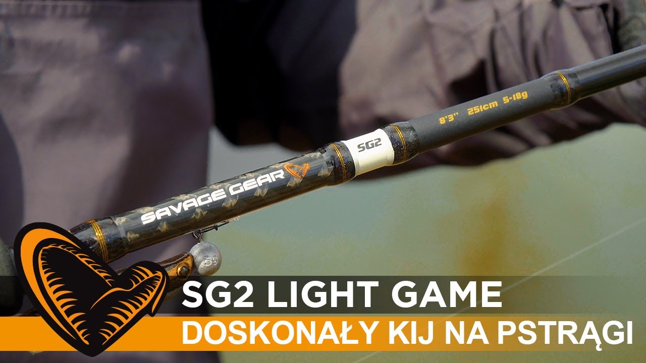 Wędzisko #SavageGear #SG2 #LightGame na #pstrąg-i // @SavageGearPolska ​