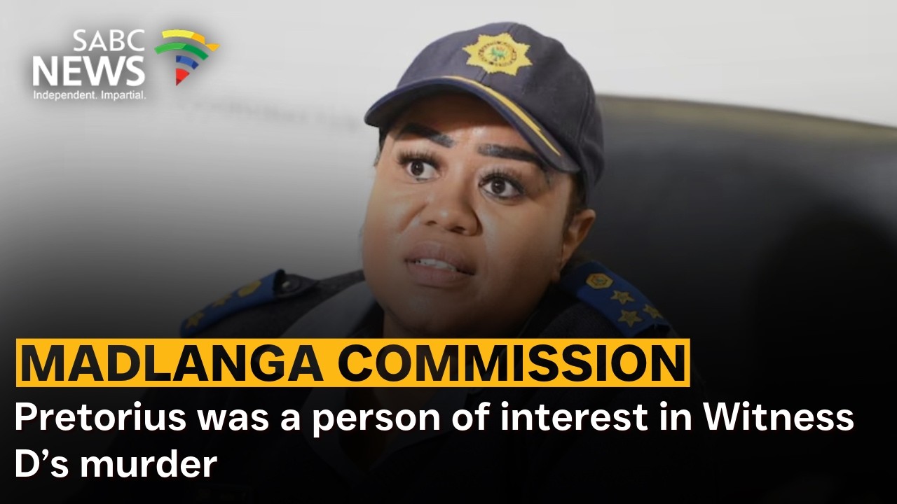 Pretorius was a person of interest in Witness D’s murder: SAPS