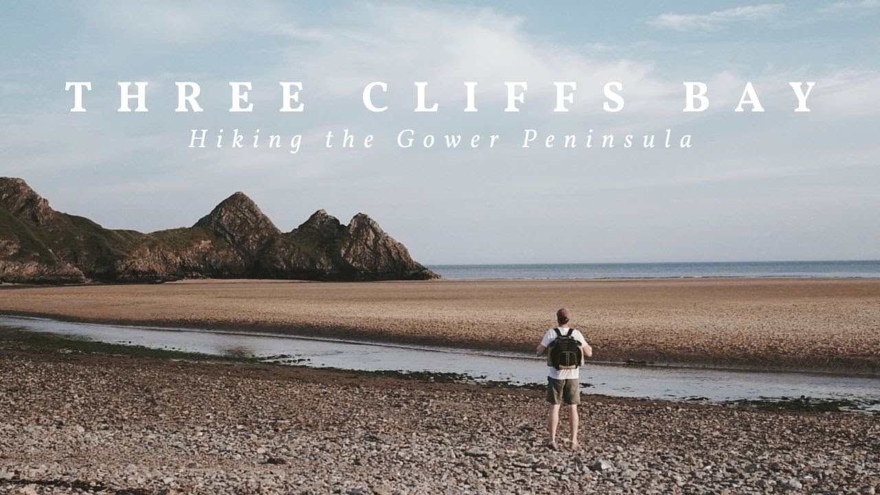 Hiking to Three Cliffs Bay / Dancing in the Light (Gower Peninsula, South Wales, UK)