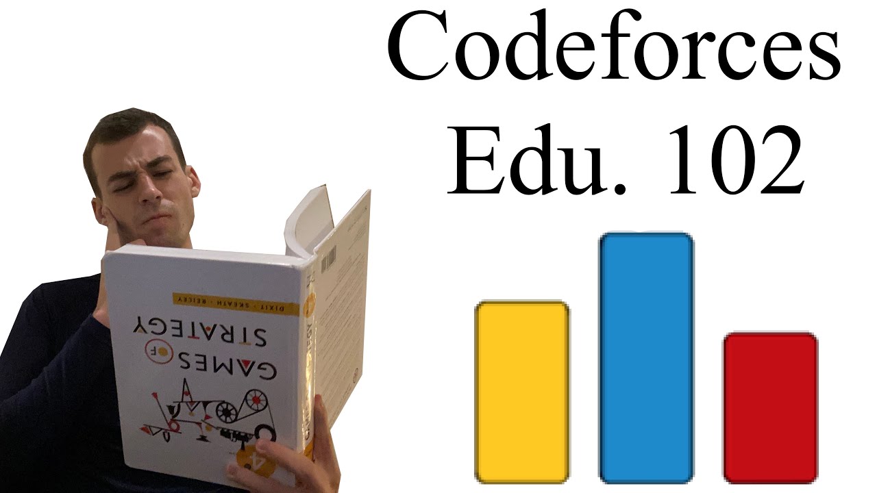 Codeforces Educational Round 102 A-E Solutions and Screencast