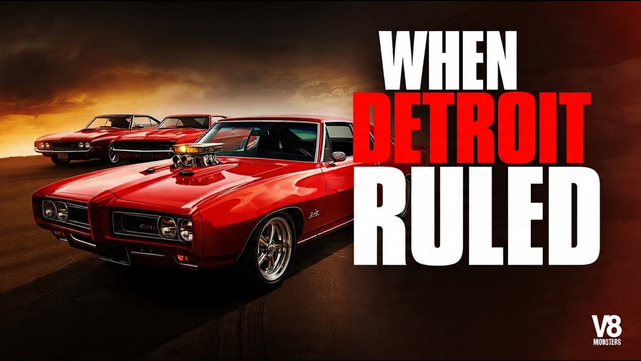 The 1960s Muscle Car Era When Detroit Ruled the Road