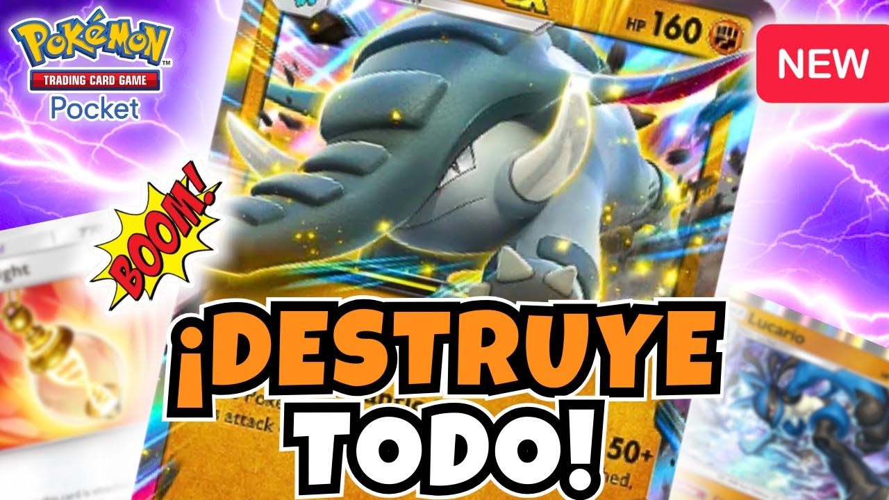 ¡Demasiado PODER! DONPHAN DESTROZA en Pokémon TCG Pocket!