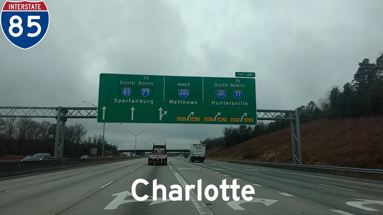 E4-12: Interstate 85, Charlotte