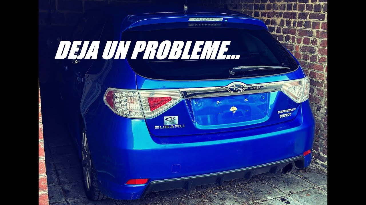 Ma 1ere Subaru Impreza WRX ep1