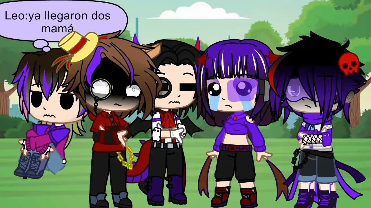🎈Los hijos de los compas🐾 viajan al pasado|+ Discusión de Mikellino 👑 🐶 || Gacha club 🖤 🖤