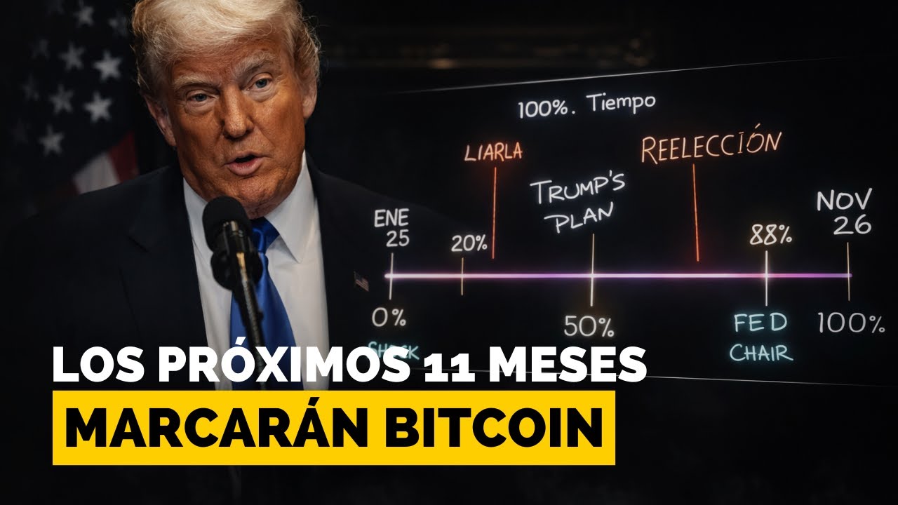 Trump tiene 11 meses para levantar la economía… ¿y bitcoin?