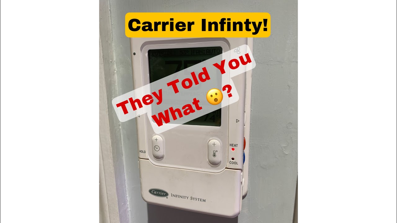 2008 Carrier Infinity и расстроенный клиент!