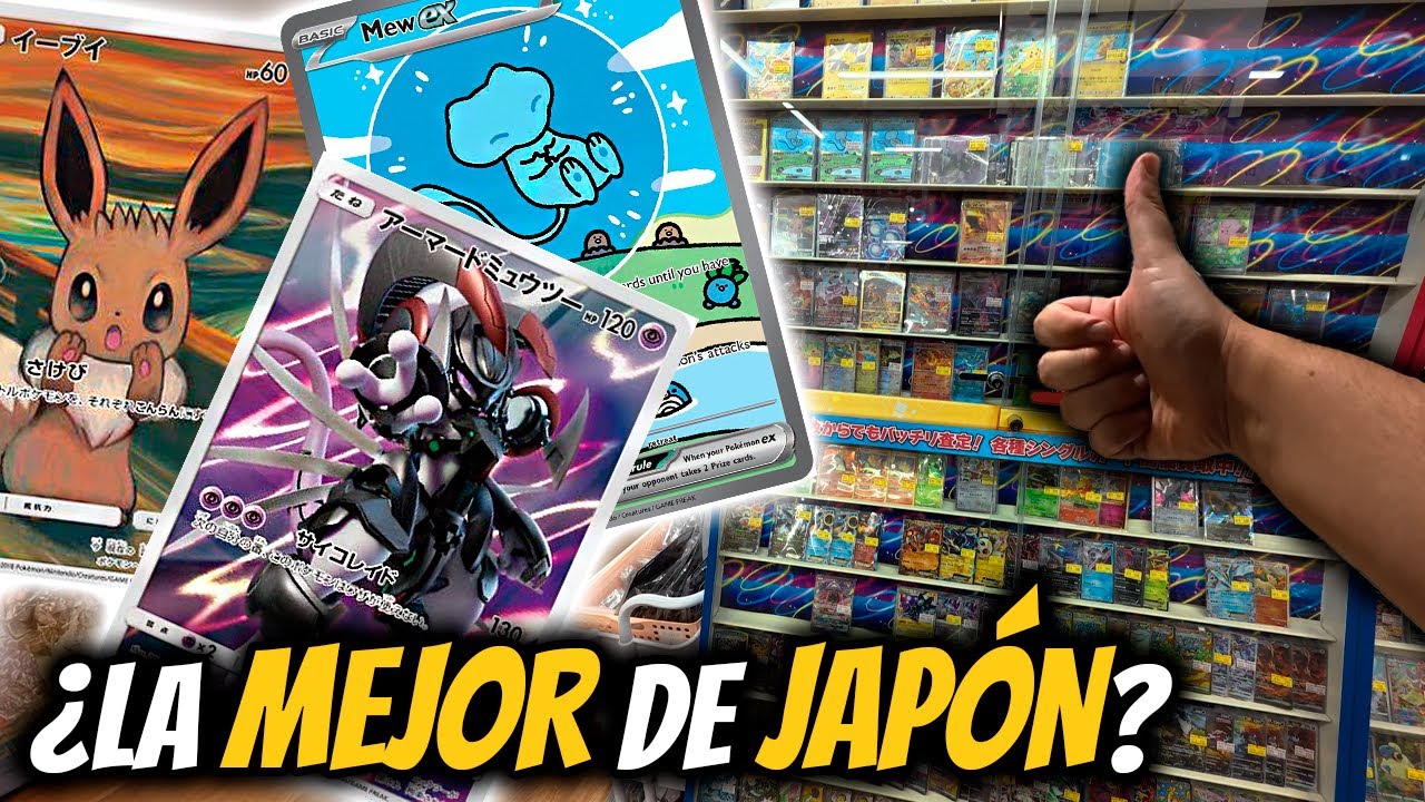 La TIENDA de CARTAS POKÉMON más FAMOSA de JAPÓN... ¿LO MERECE?