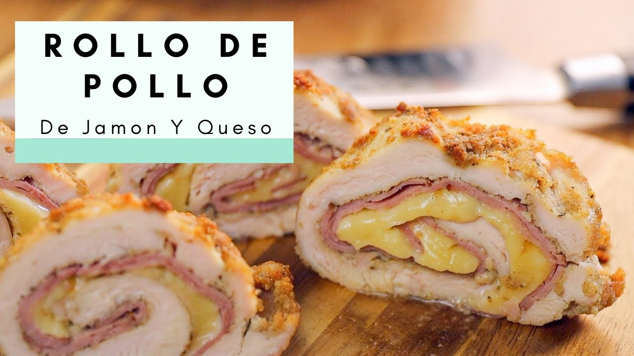 POLLO RELLENO DE JAMON Y QUESO AL HORNO | CENA KETO Y FACIL