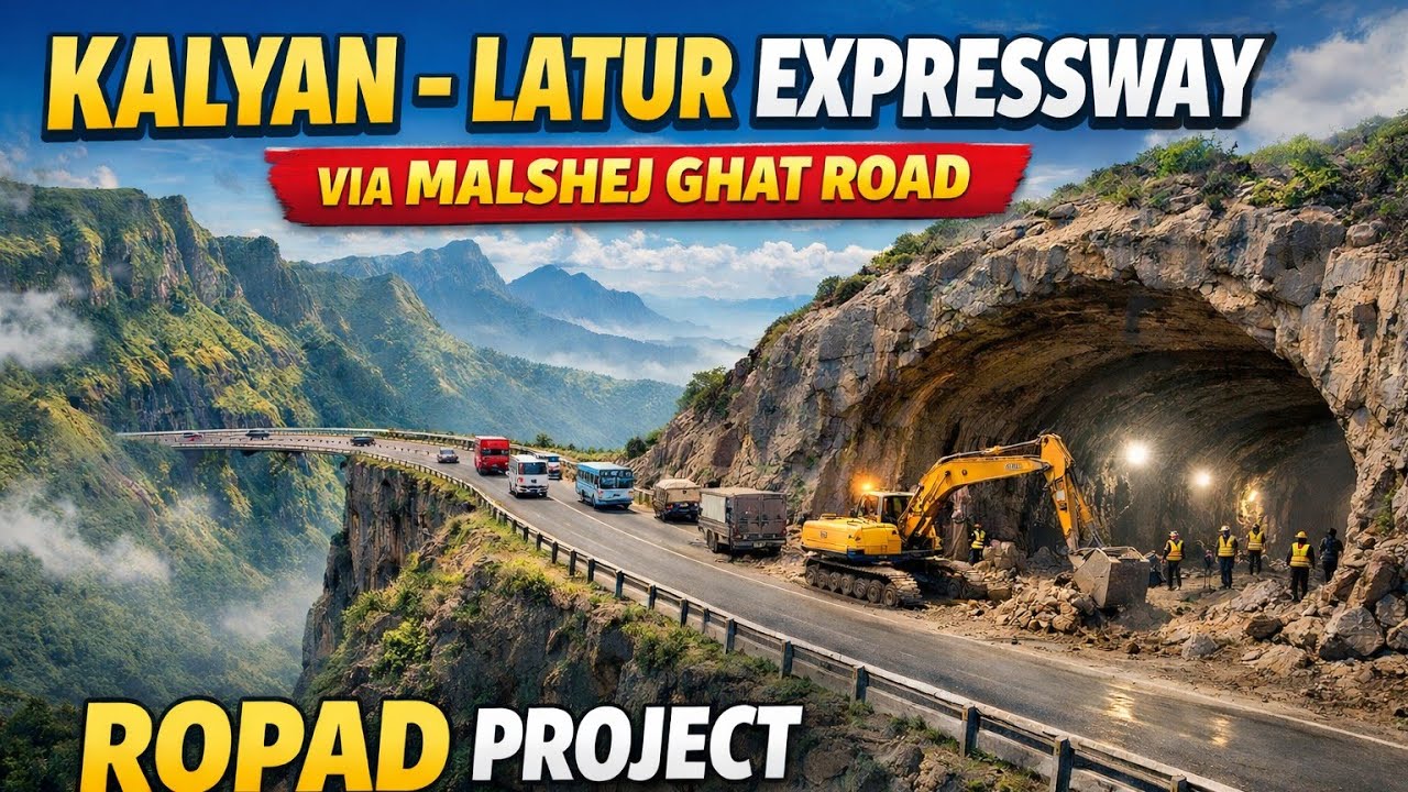 Kalyan Latur Expressway Work In progress| Kalyan malshej ghat Road update | कल्याण ते लातूर मार्ग