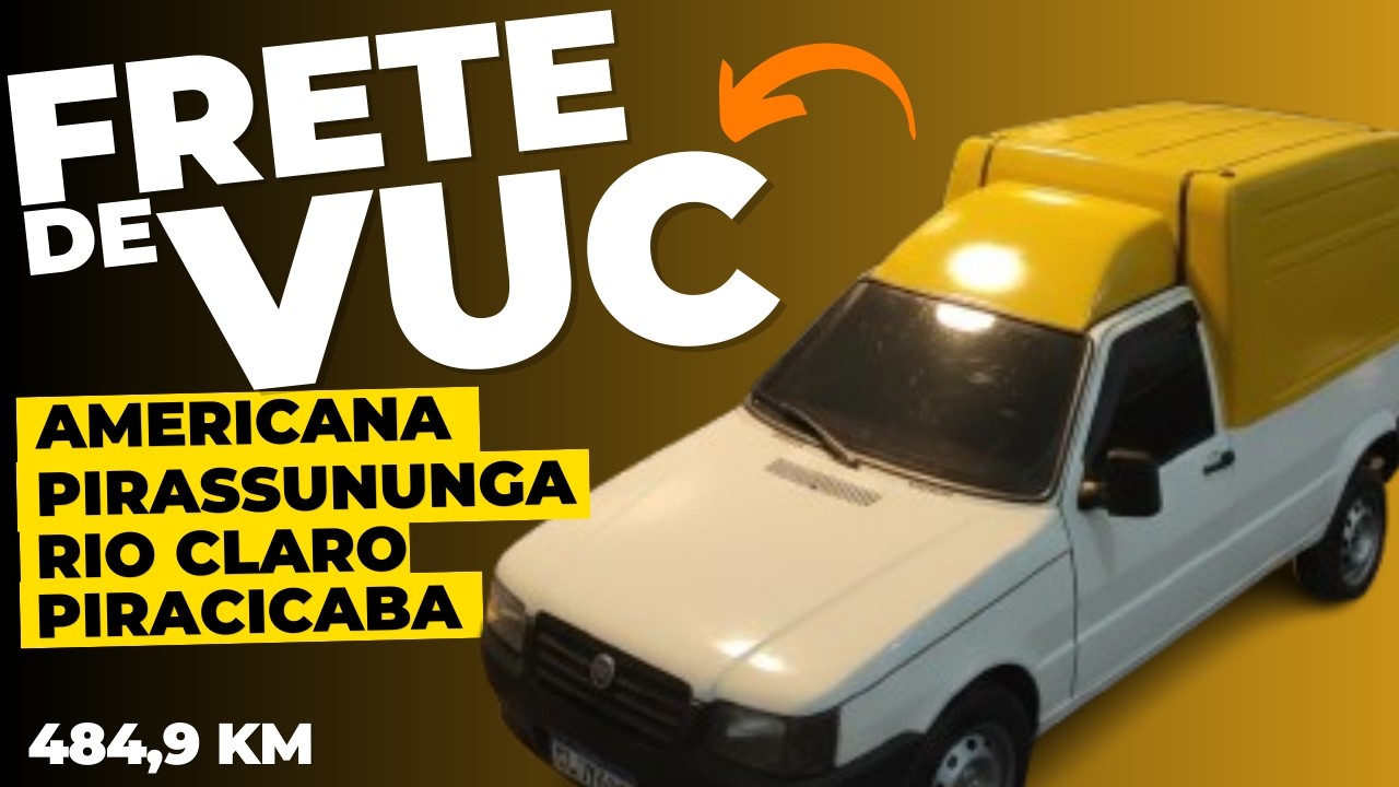 FIORINO: Como peguei um frete de R$ 1.000,00 + KM rodado!