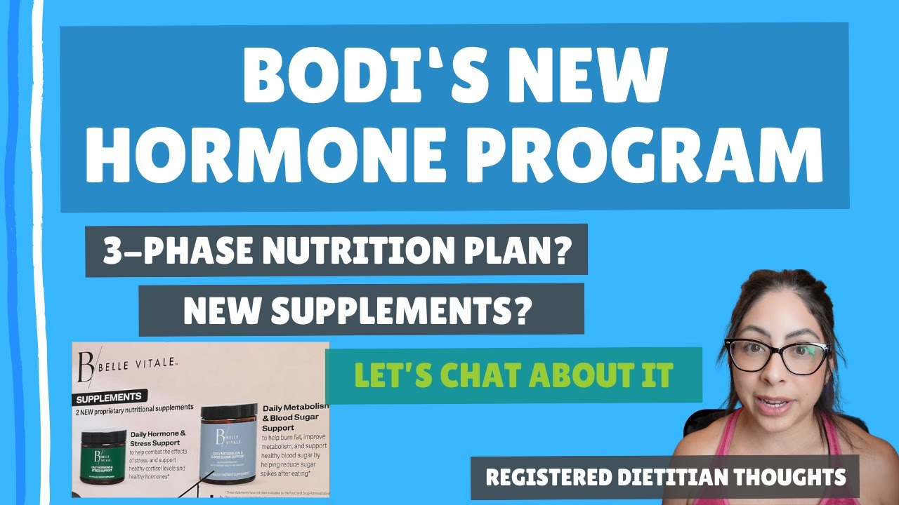 BODi Hormone Health Program Critique | Registered Dietitian's Perspective #beachbody #antimlm