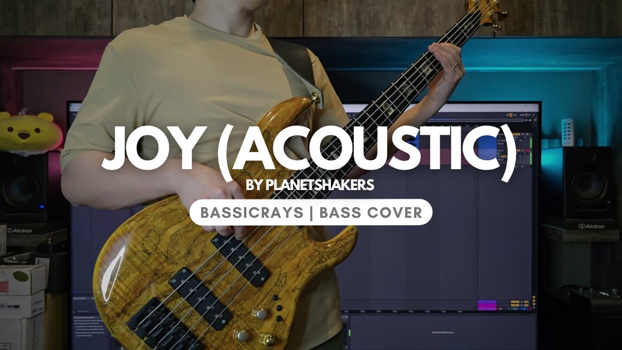Joy (Chords In Description) | Planetshakers | Bass Cover (4K)