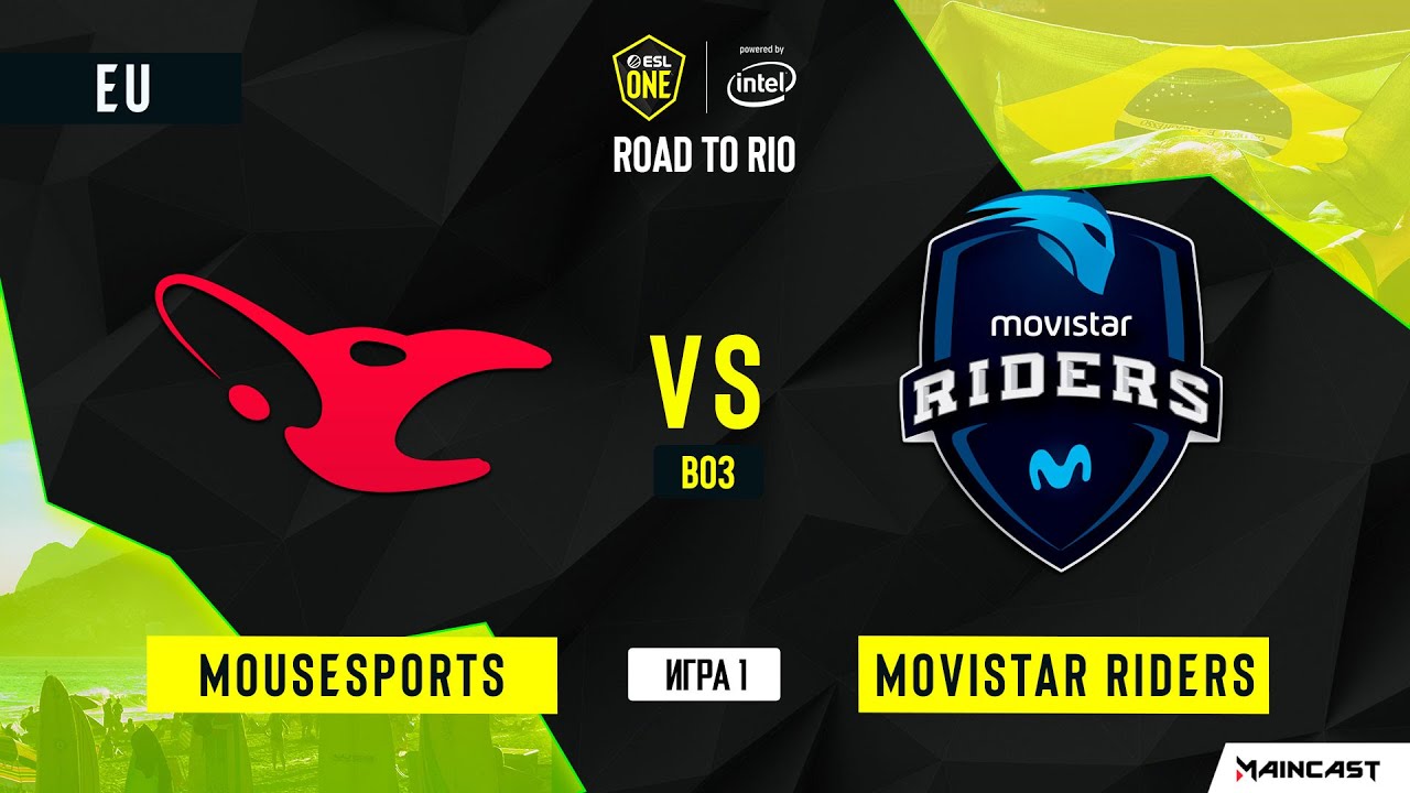mousesports vs Movistar Riders [Map 1, Inferno] ESL One: Road to Rio