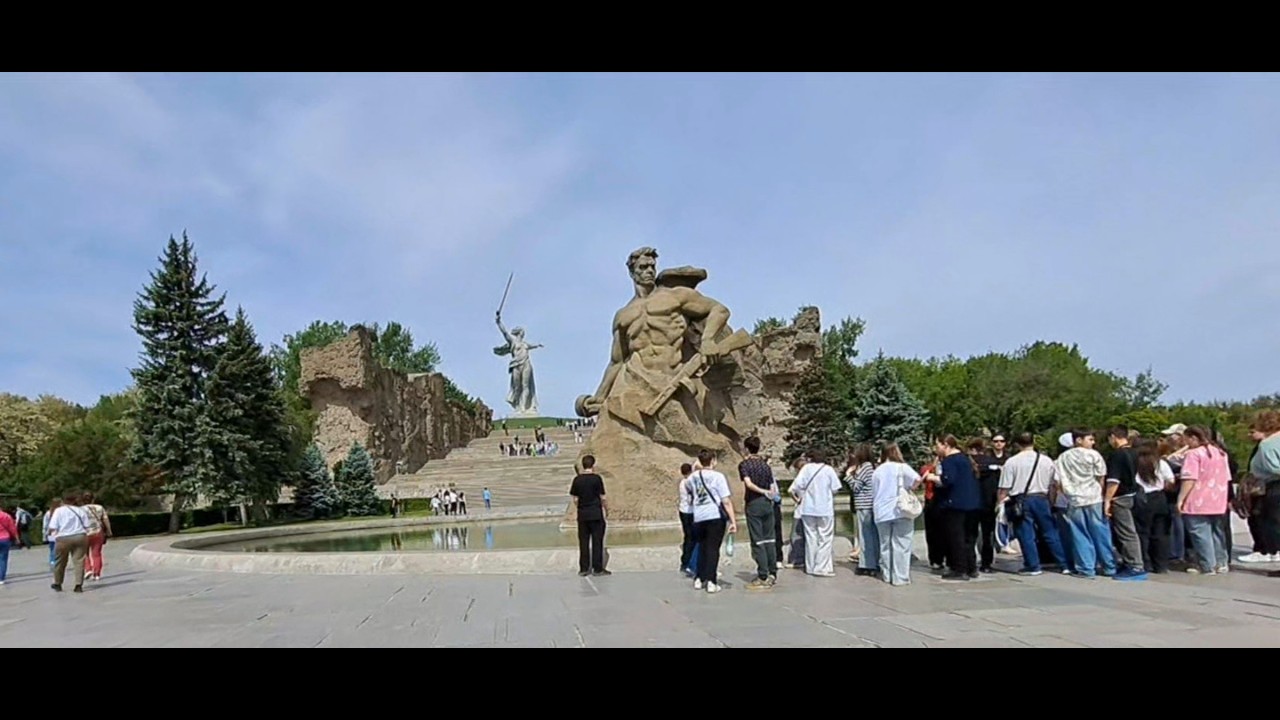 Прогулка по Волгограду в 2025 году.
