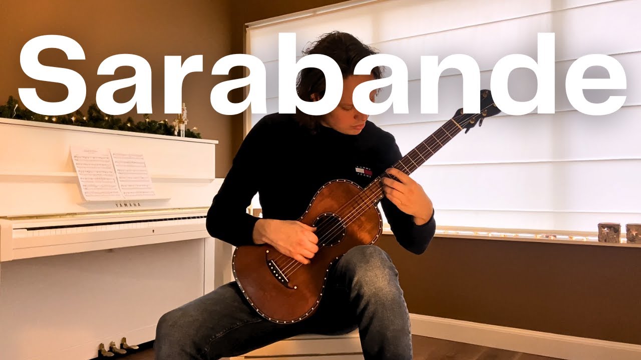 THIS is the sound of a 200 YEARS OLD GUITAR | Handel - Sarabande on Classical Guitar