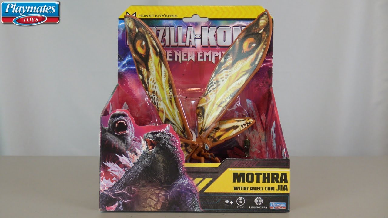 Обзор фигурки Мотры и Цзя! (Playmates Godzilla x Kong: The New Empire)