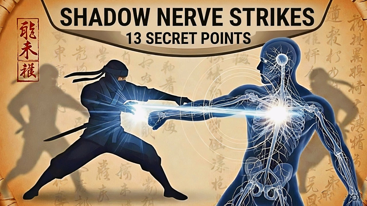13 Forbidden NINJA Nerve Strikes That 'Turn Off' the Body (Shadow Secrets!)