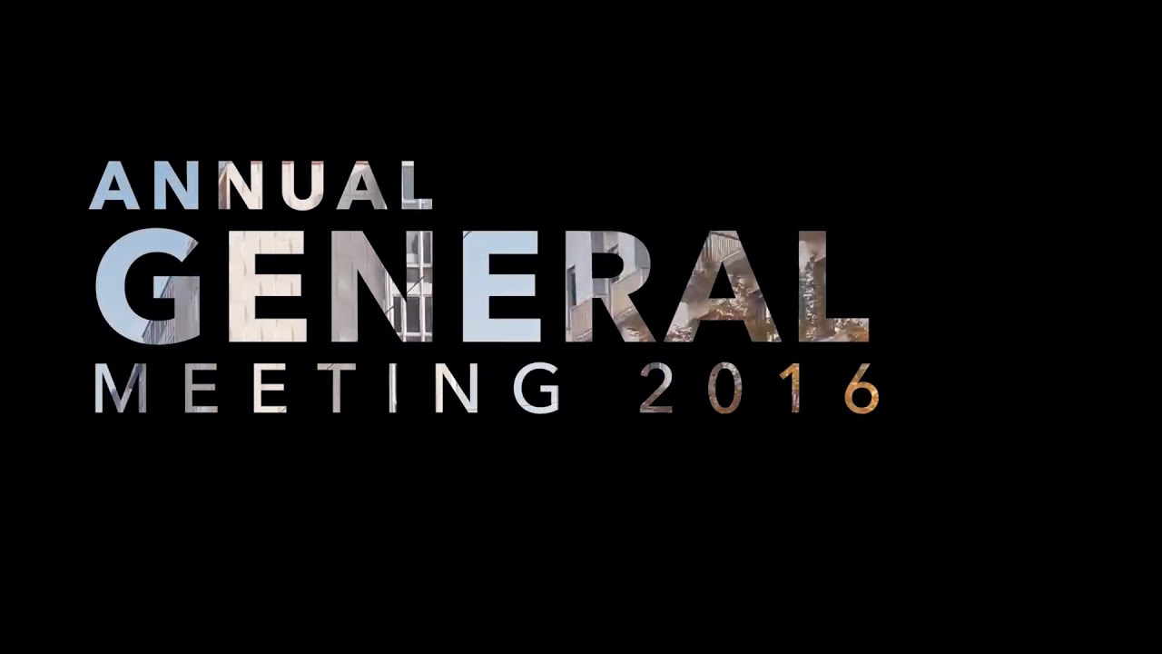 Quadrivio: Annual General Meeting 2016 - Il Video