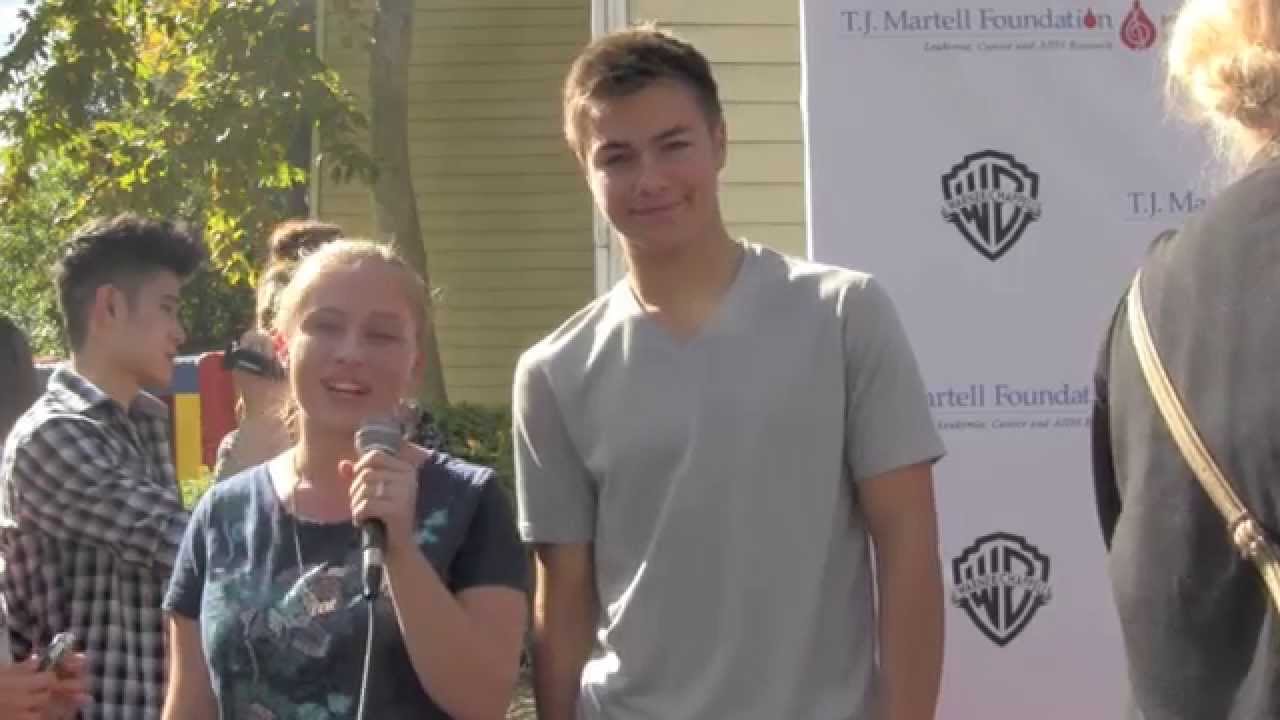 Peyton Meyer from Girl Meets World Interview at 6th Annual TJ Martell Family Day