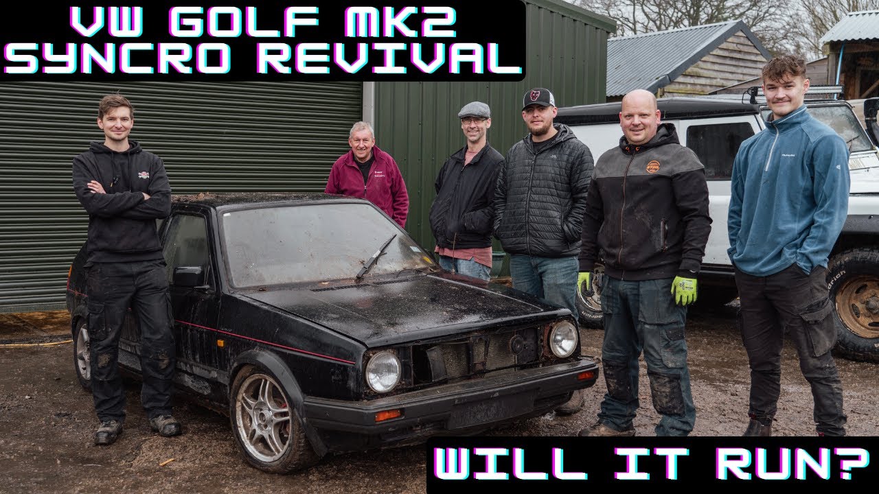 Volkswagen Golf MK2 Syncro Revival [Part 2 of 2] | WILL IT RUN? | RARE CAR |
