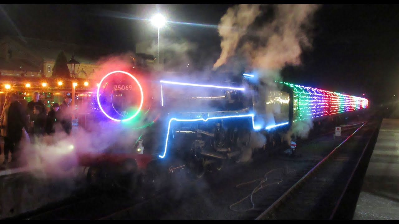 INAUGURAL Boogie Lights Express-a SURREAL birthday surprise! Severn Valley Rly