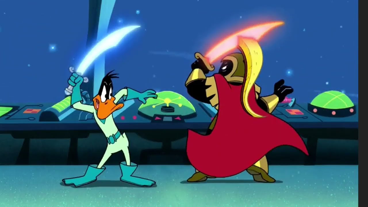 Duck Dodgers - Dodgers vs General Z-9 (Final battle).