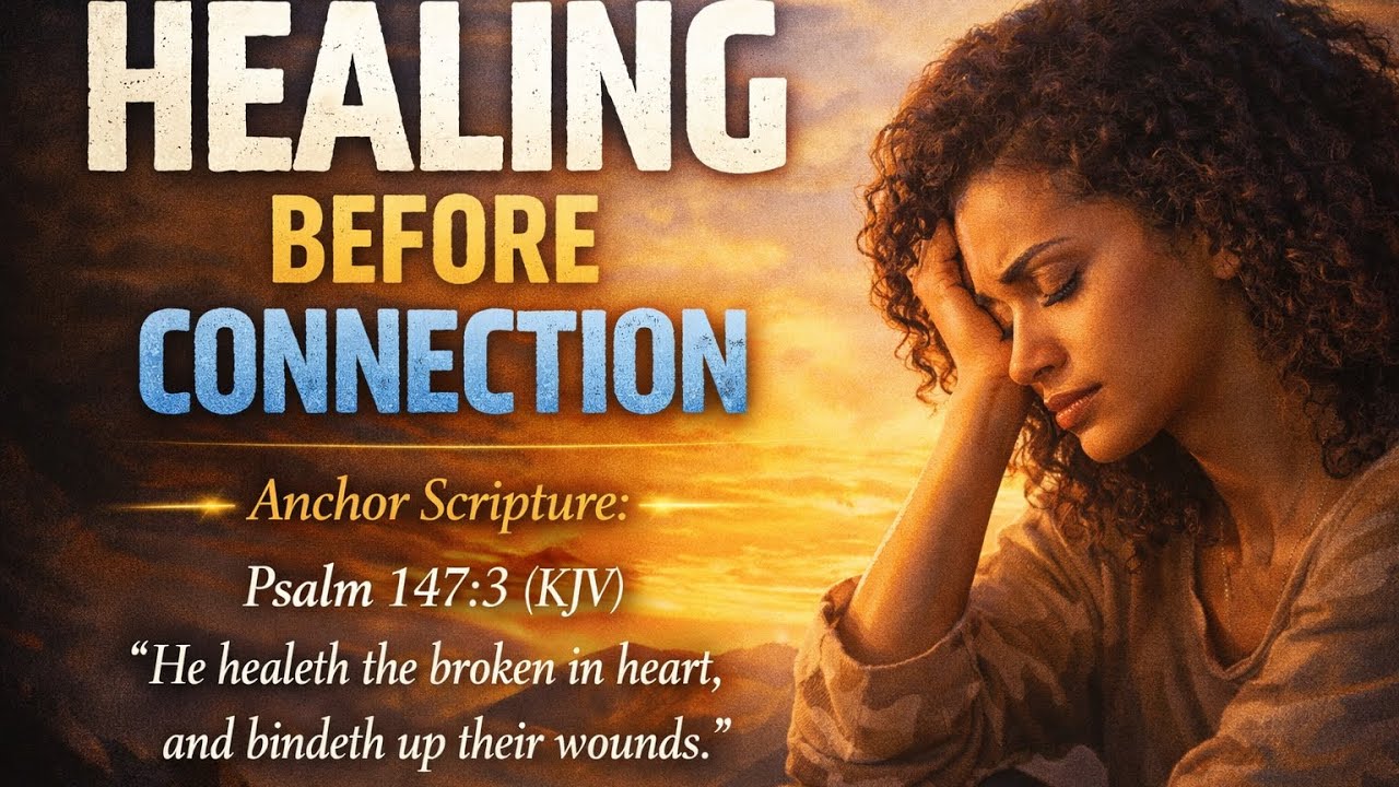 Healing Before Connection | Emotional Healing, Wholeness & God’s Restoration (Psalm 147:3 KJV) 