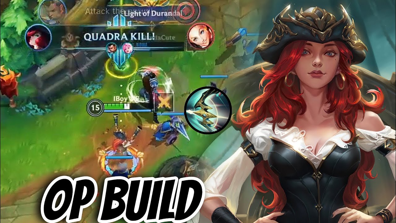 WILD RIFT ADC // THIS FORTUNE CARRY 1V9 WITH NEW OP BUILD IN PATCH 5.2 GAMEPLAY!