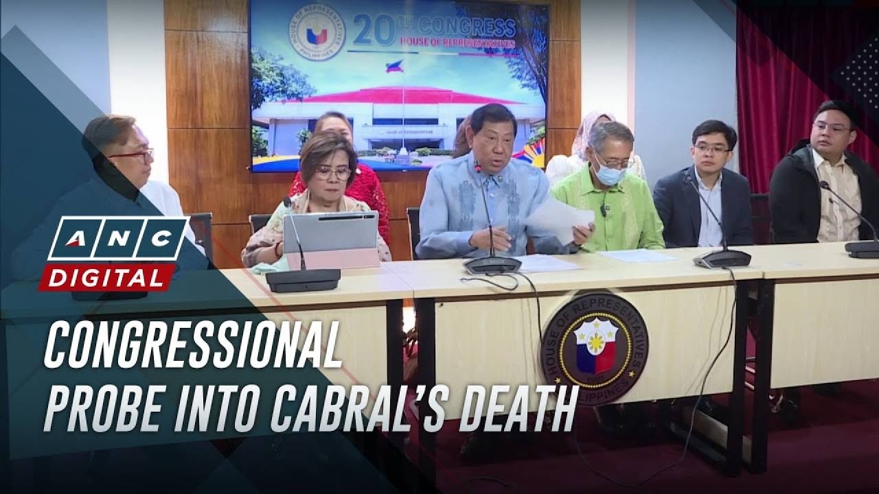 Lawmakers seek probe on Cabral&rsquo;s death | ANC