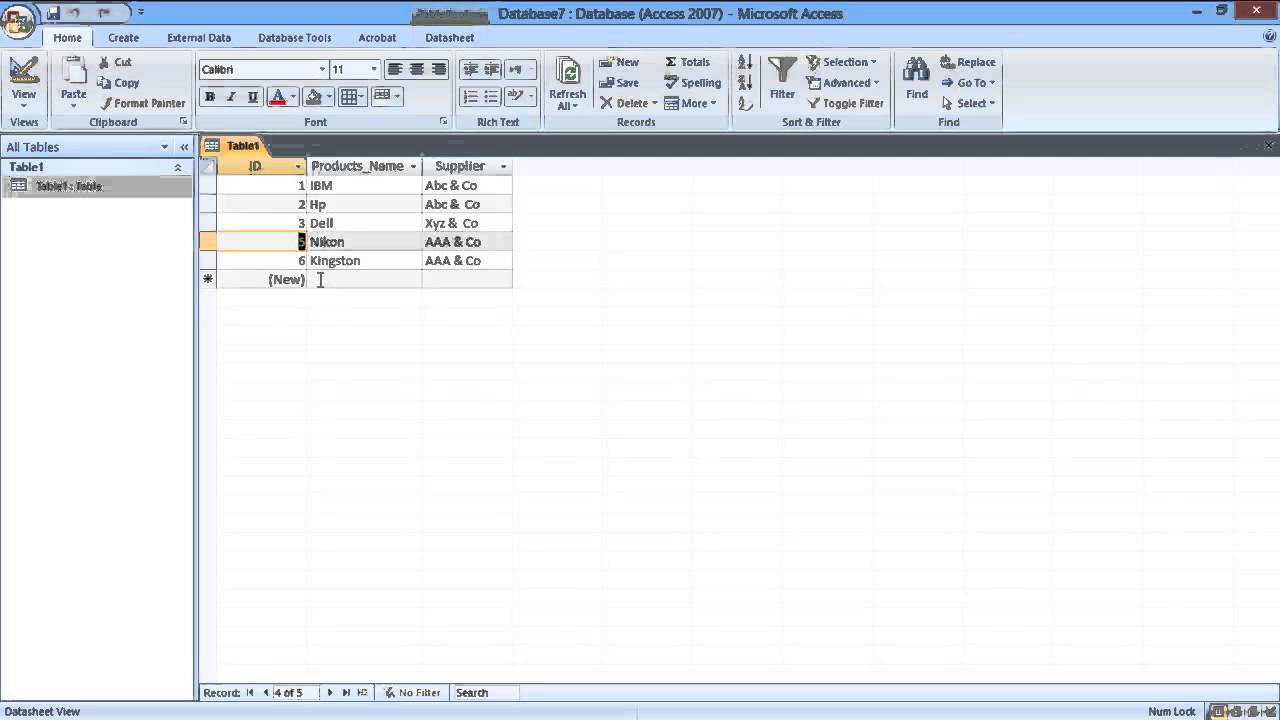 How to Reset Microsoft Access Autonumber