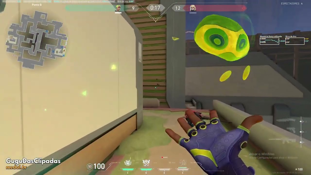 VaVa Clips #44 - Clutch Em Um Abismo De Bondade. #valorant #jogadasvalorant #valorantclips