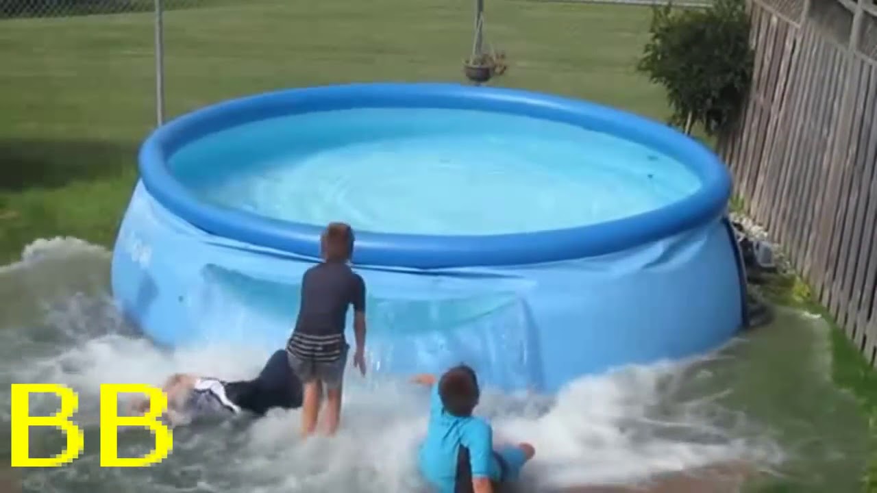 Swimming Pool Destruction Compilation