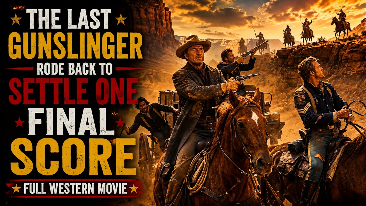 The Last Gunslinger Rode Back to Settle One Final Score | Full Western Movie