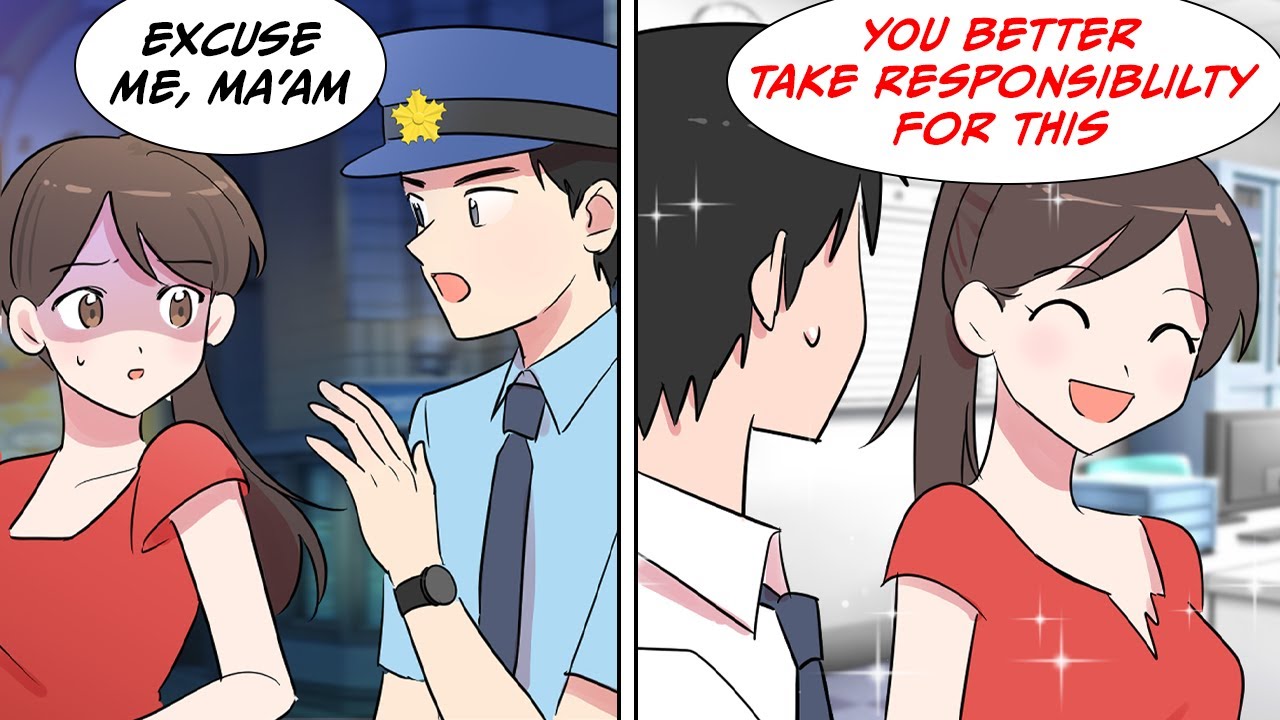 [Manga Dub] I questioned a pretty girl in the city and she showed me... [RomCom]