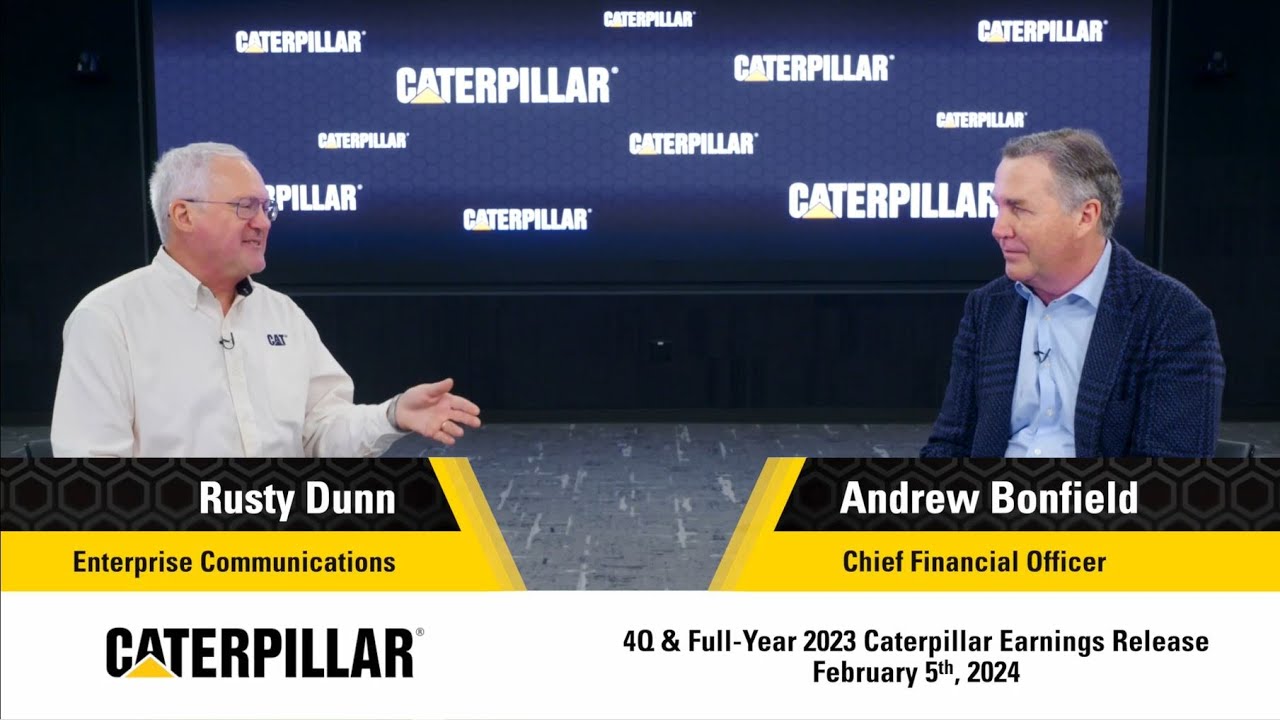 Caterpillar Inc. Fourth-Quarter and Full-Year 2023 Financial Results
