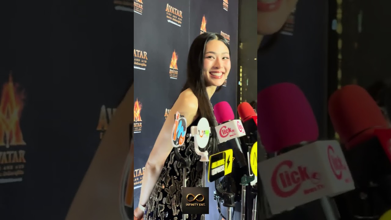สัมภาษณ์ หลิงหลิง คอง ในงาน Avatar : Fire and Ash Thailand Premiere #linglingkwong #INFINITYENT