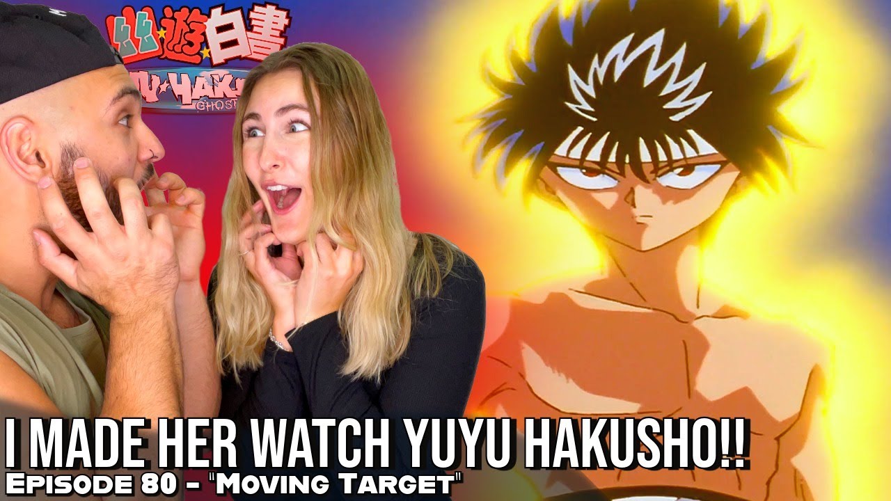 HIEI VS YUSUKE!! ROUND 2!! 😱⚔️🔥 Girlfriend's Reaction Yu Yu Hakusho Episode 80