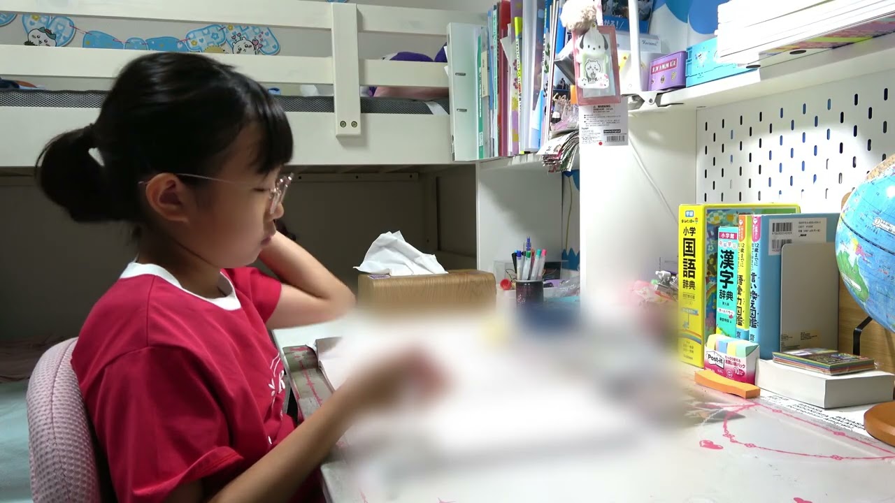 まりちゃんの受験勉強