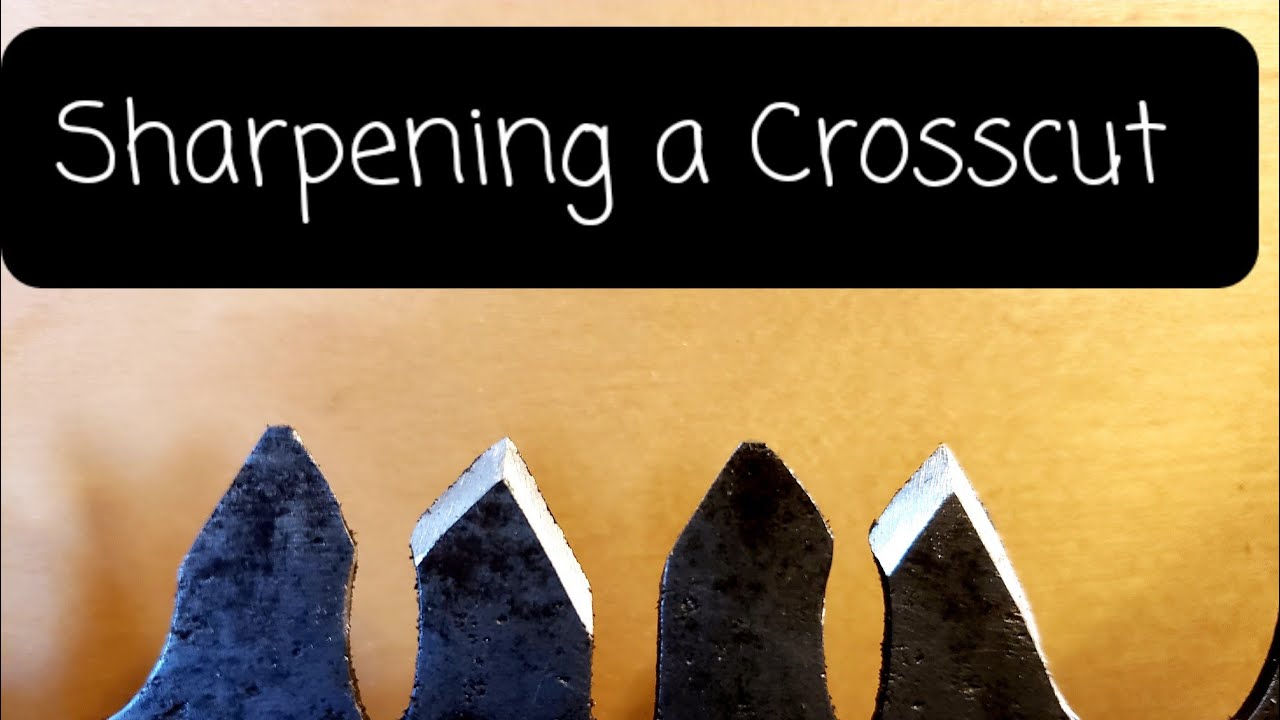 Sharpening a Crosscut Saw-Quick Lesson