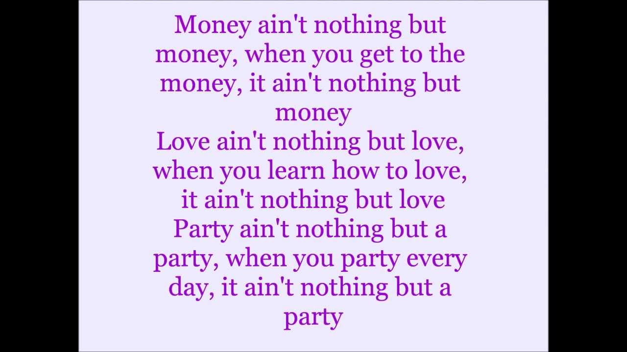 Miley Cyrus - Love Money Party (feat. Big Sean) Lyrics