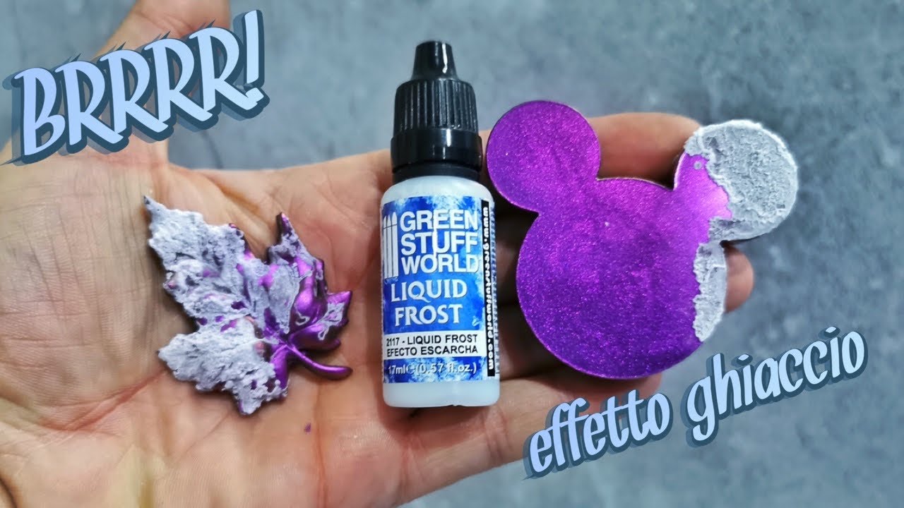 CONGEliamo le creazioni in resina e non solo! Effetto ghiaccio 3D Liquid Frost di Green Stuff World